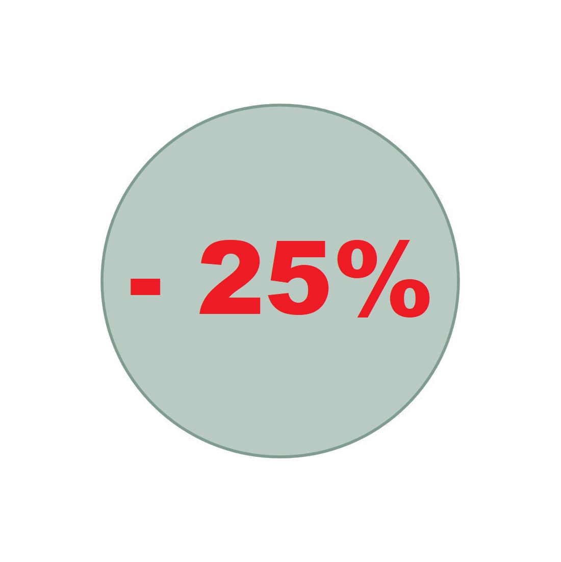 Coupon: -25korting