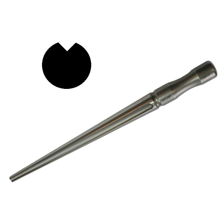 Ringtribulet OMO rond + v-sleuf 13/F