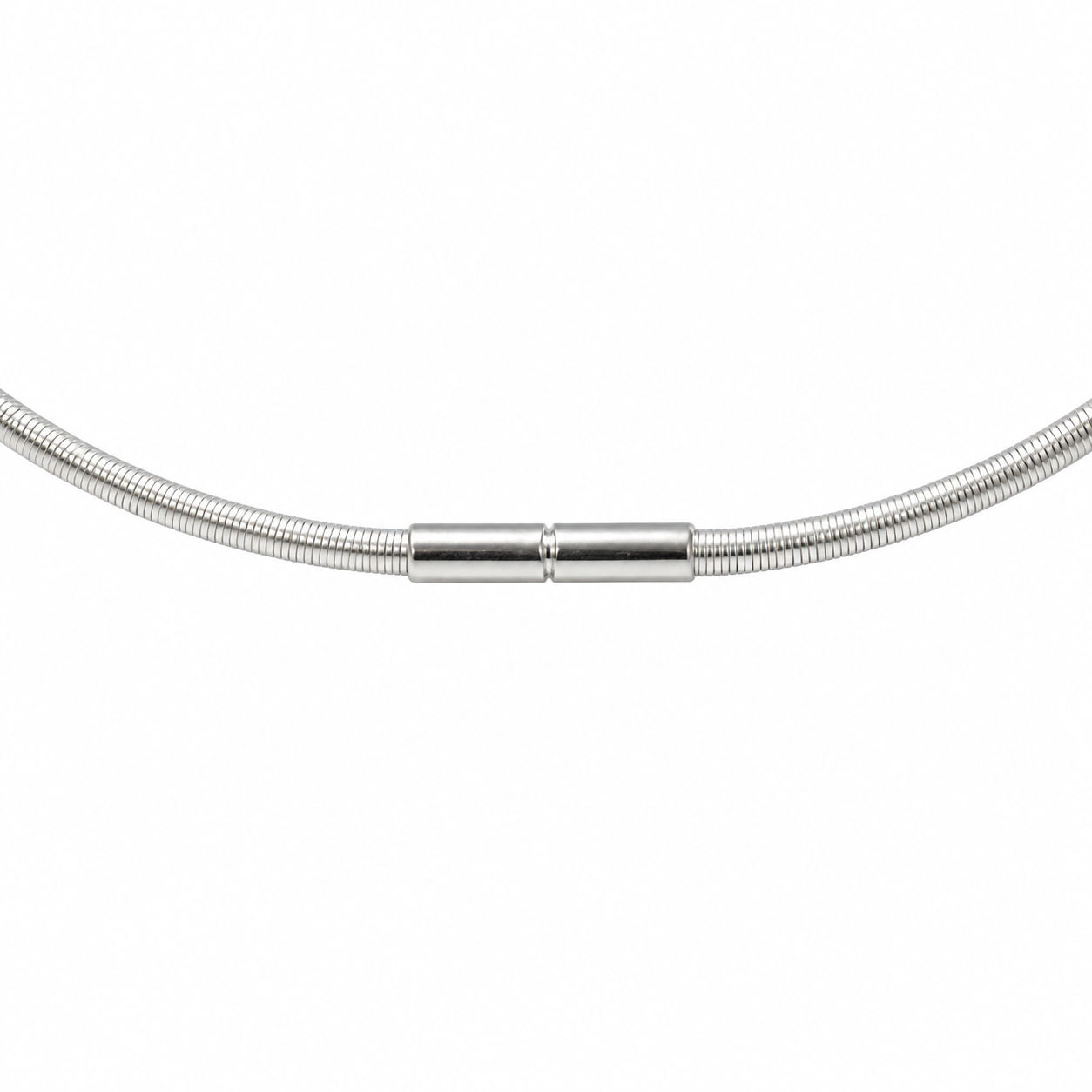 Zilver spiraal collier 1,80 mm 45cm UITL
