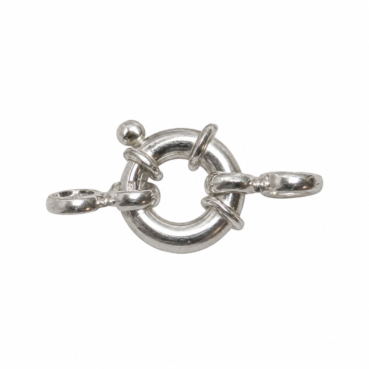 Zilver veerring luxe 14,00 mm