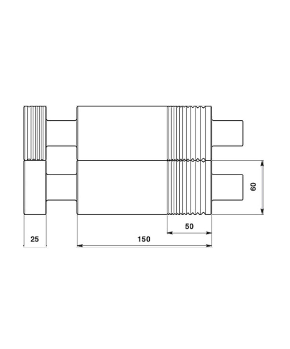 DURSTON combi wals C150RE + zijrol