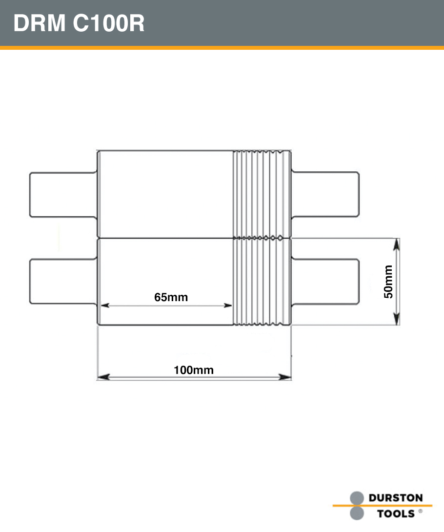 DURSTON combi wals C100R (zonder zijrol)