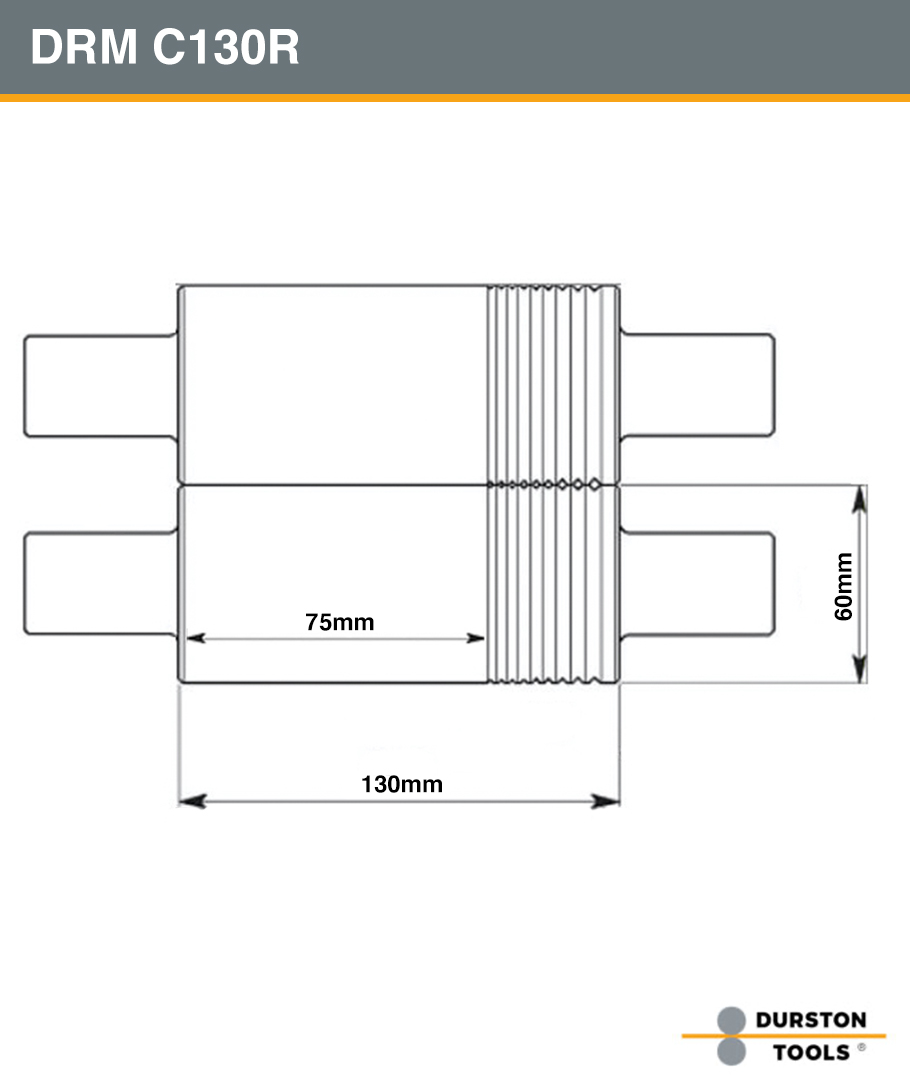 DURSTON combi wals C130R(zonder zijrol)
