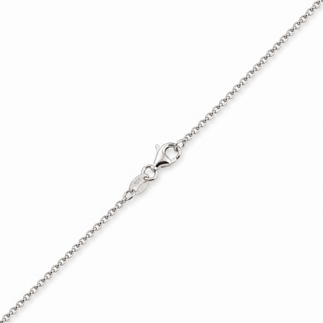 Zilver anker collier 1,20 mm 40 cm