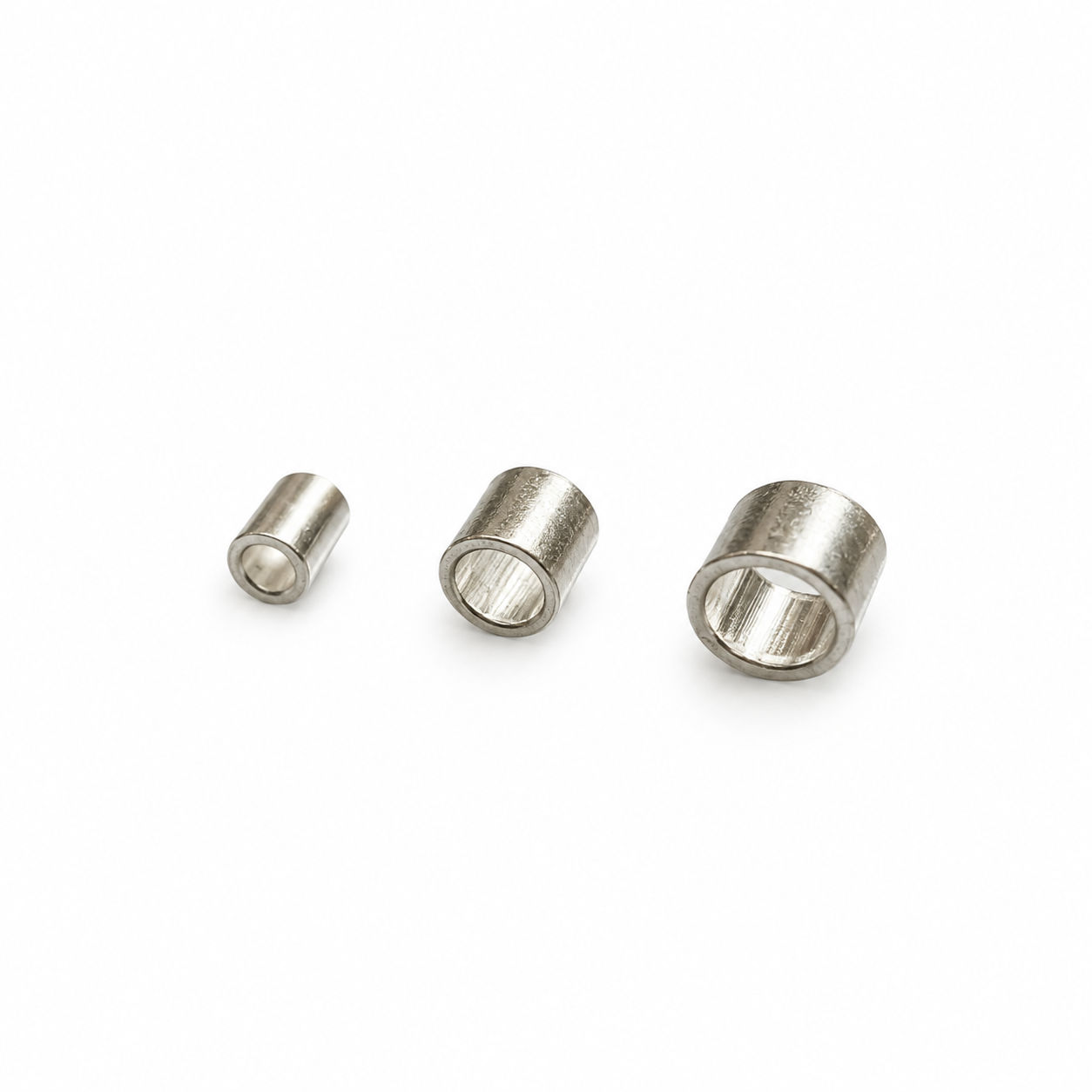 Zilver knijpbuis 1,50x1,10mm