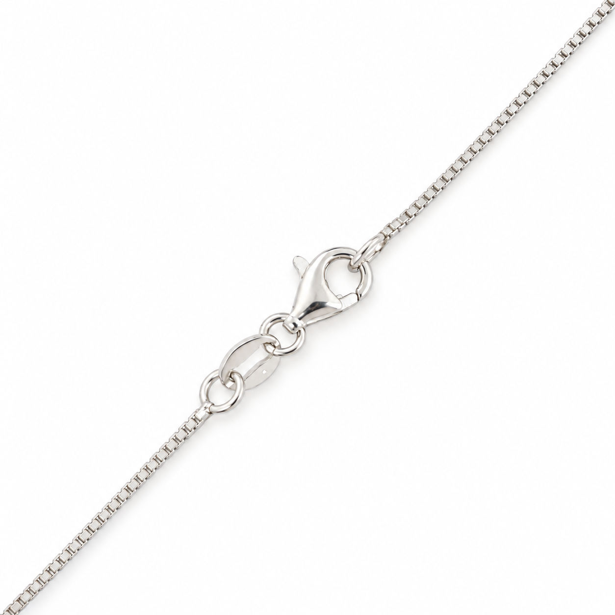 Zilver venetiaans collier 1,00 mm 45 cm