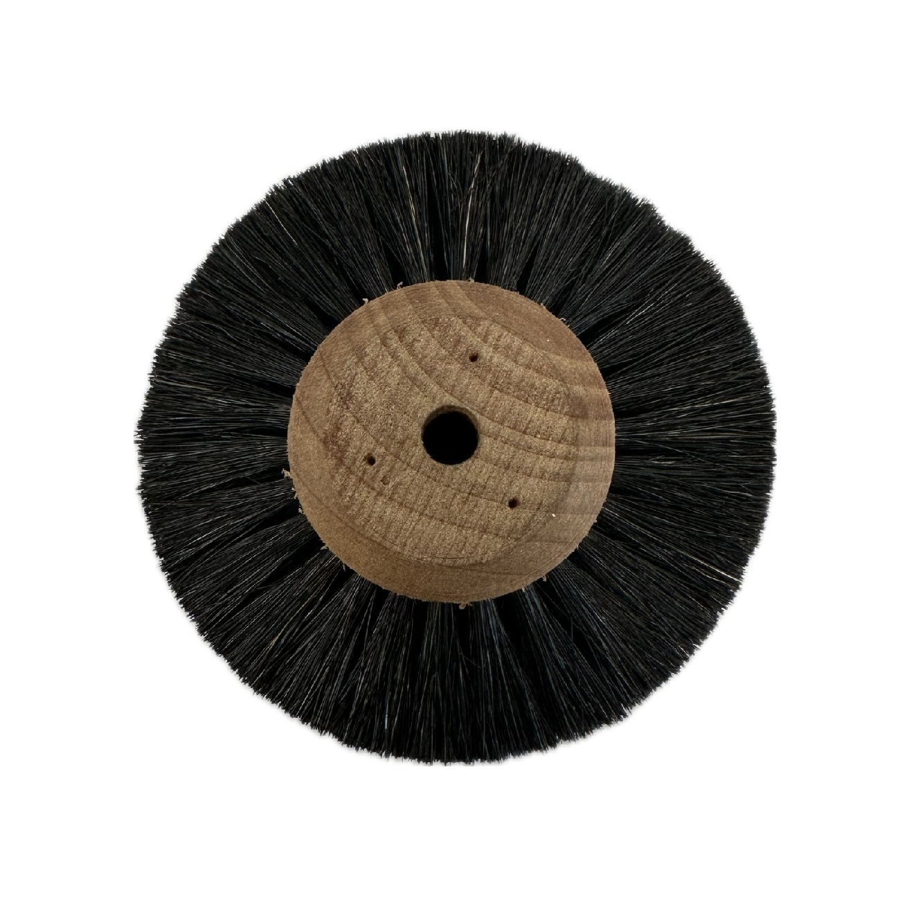 Borstel zwart 80mm 4-rij spits (Budget)