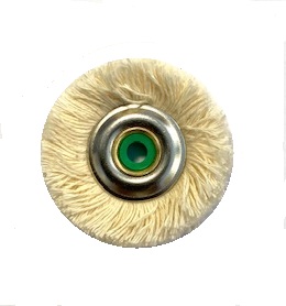 Borstel kunststof kern 48 mm - katoen