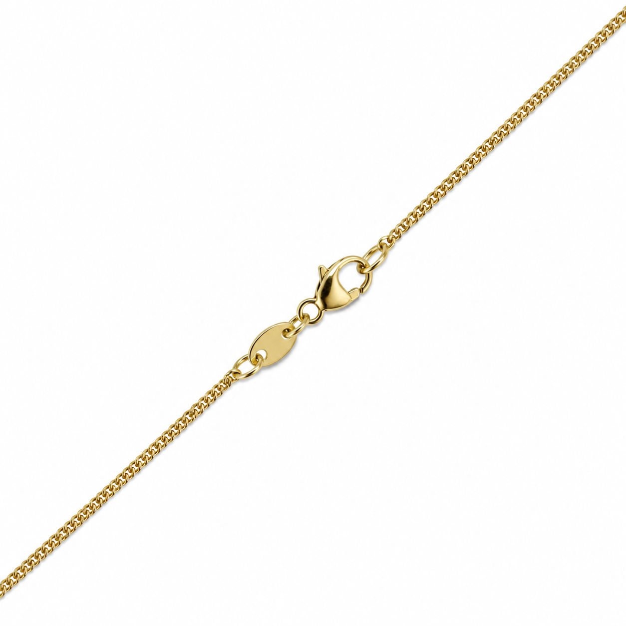 14-geel gourmet collier 1,00mm 40cm