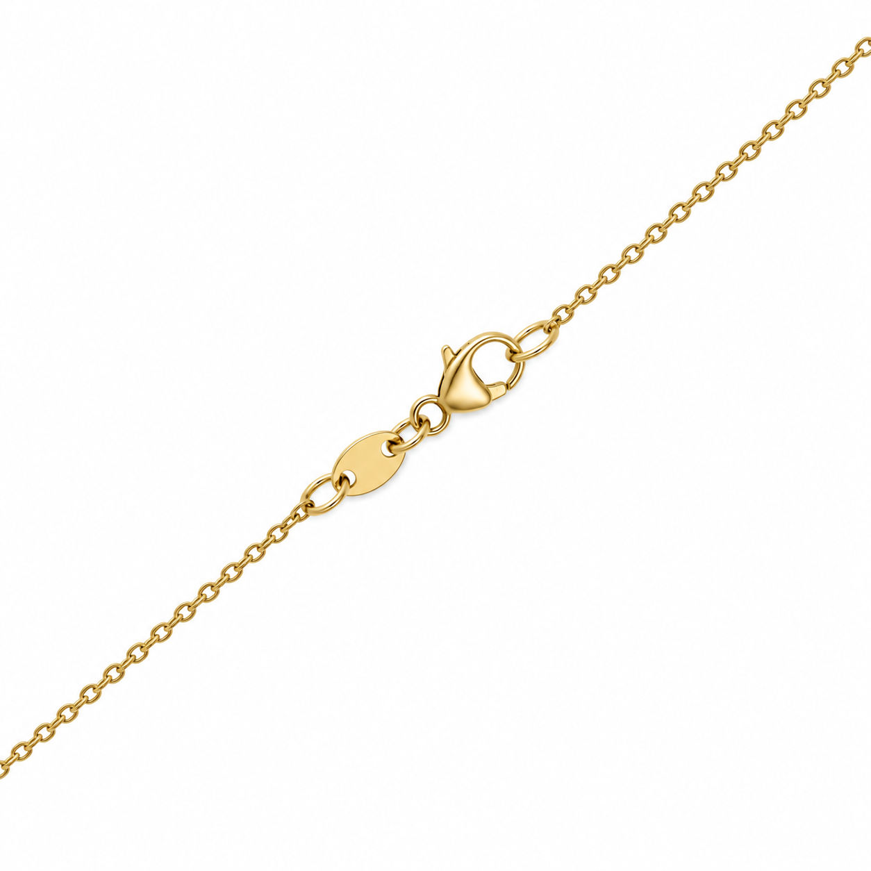14-geel anker collier 0,90mm 45cm zware uitvoering