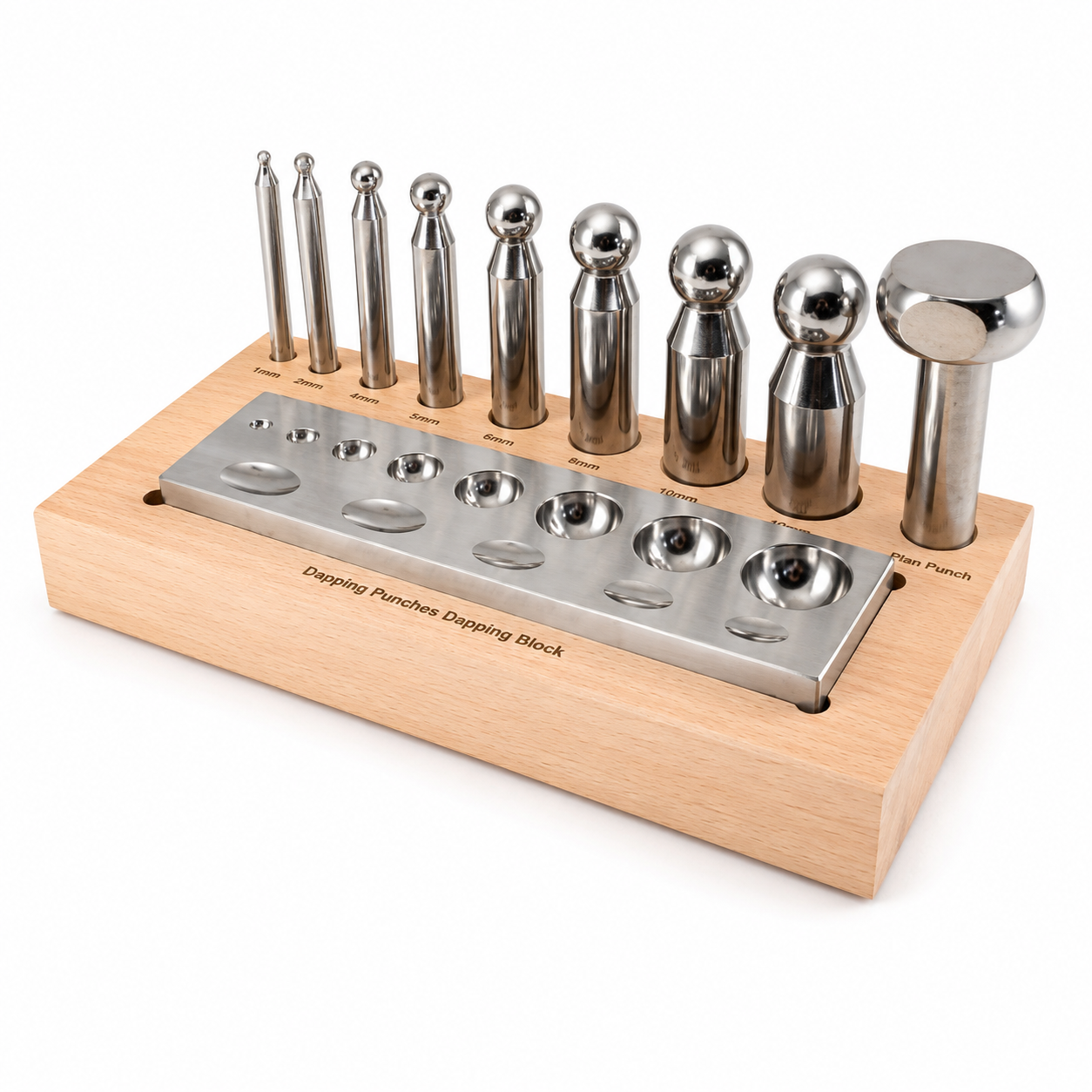 Bol & ovaalpons set met ank