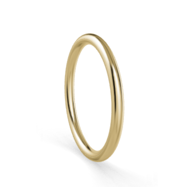 14 k ggd. aansch-ring rond 2,00mm 16,00