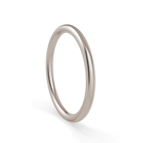 14 k wgd. aansch-ring rond 2,00mm 16,00