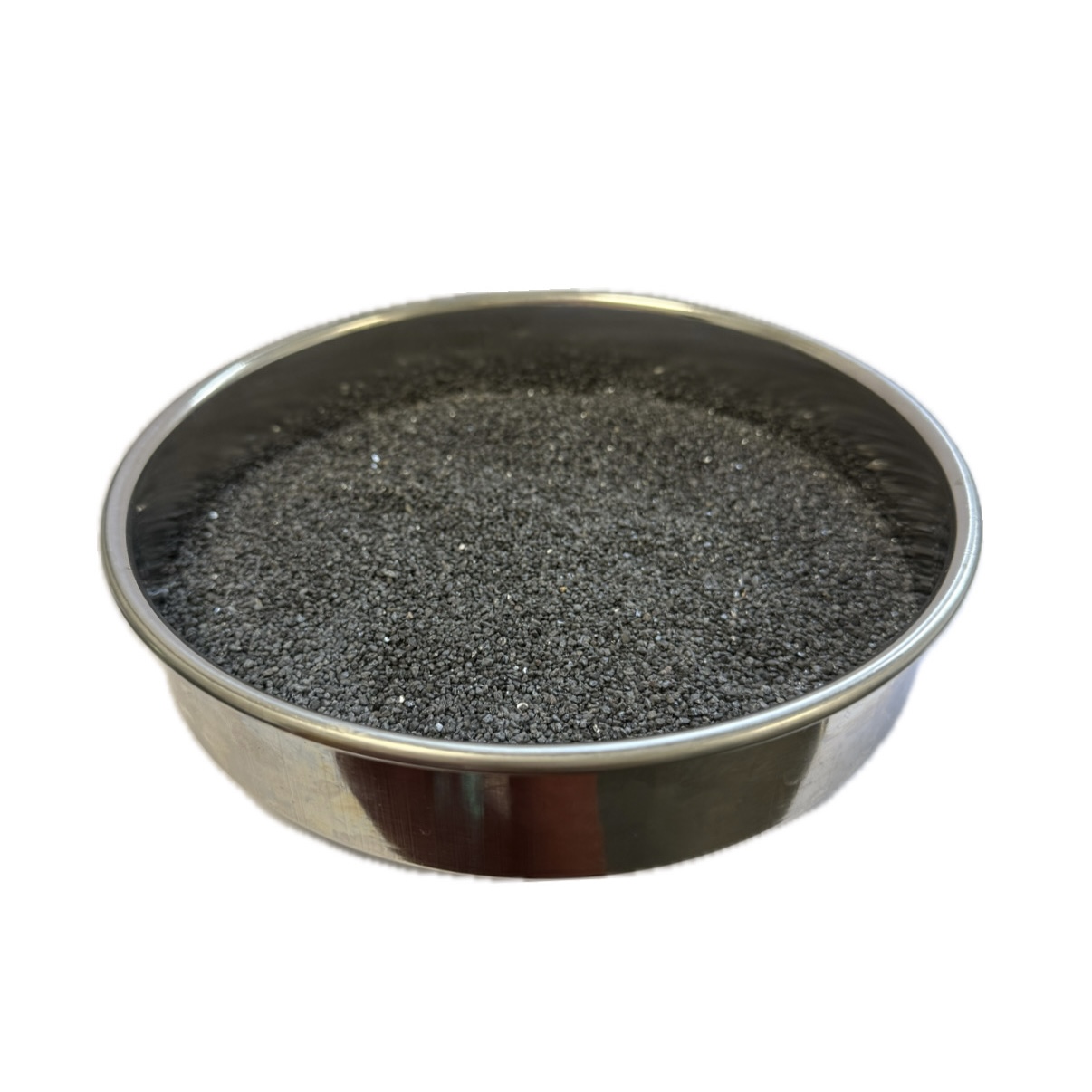 Draaibare bak met soldeergranules 