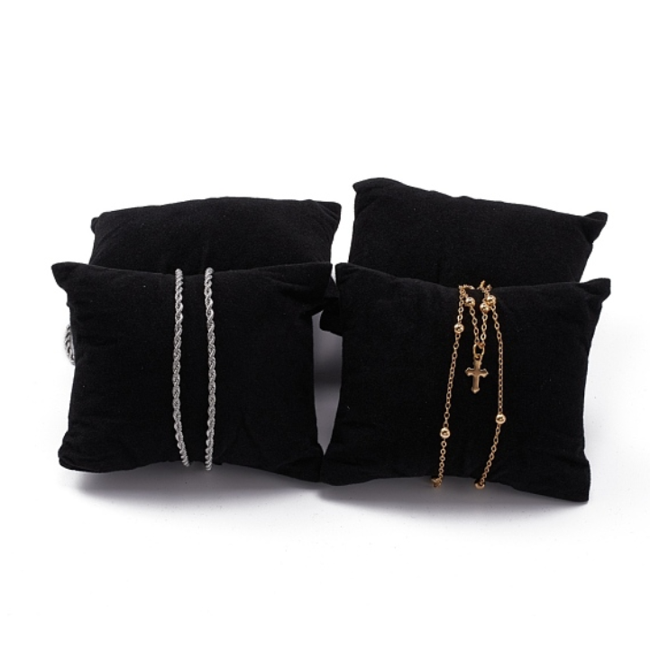 Fluweel sieraden kussen 4x OP=OP