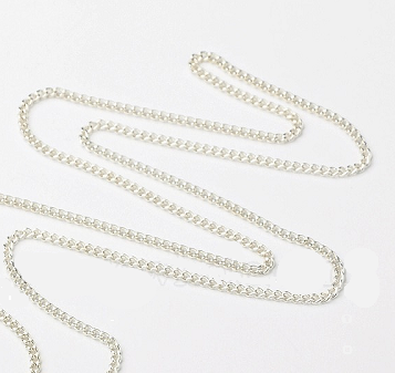 1 meter gourmet collier 925/- 2,25 mm OP=OP