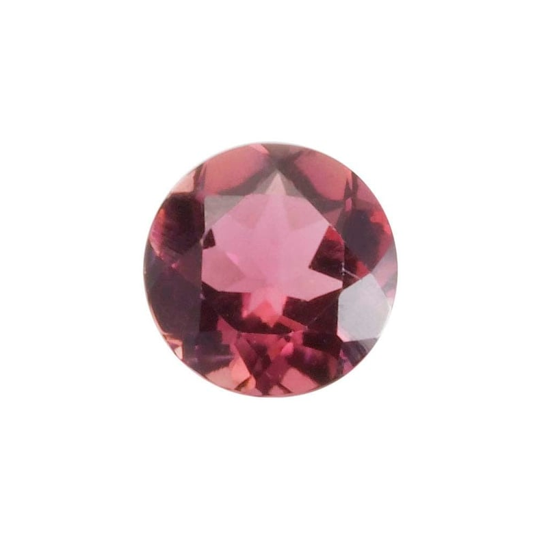 Toermalijn roze echt rond 2,50mm