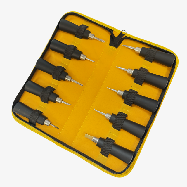 Master zet gereedschap set met kunststof heften