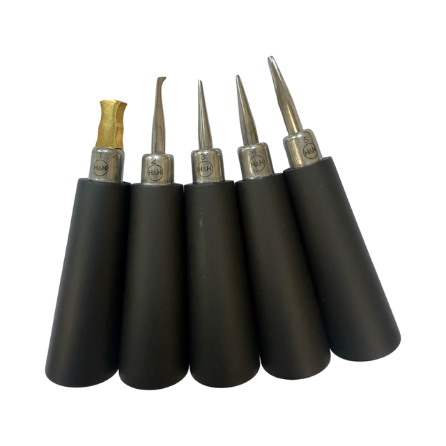 Master zet gereedschap set met kunststof heften