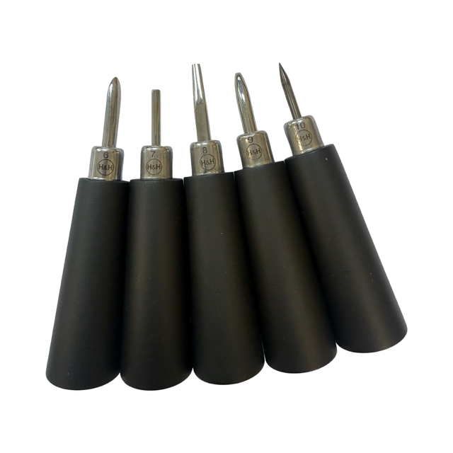 Master zet gereedschap set met kunststof heften