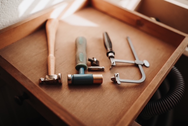 Ciseleerhamer vlak 25 mm