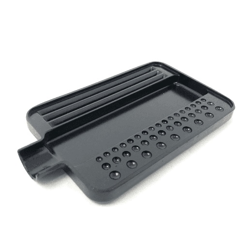 Steen sorteer tray zwart / L OP=OP