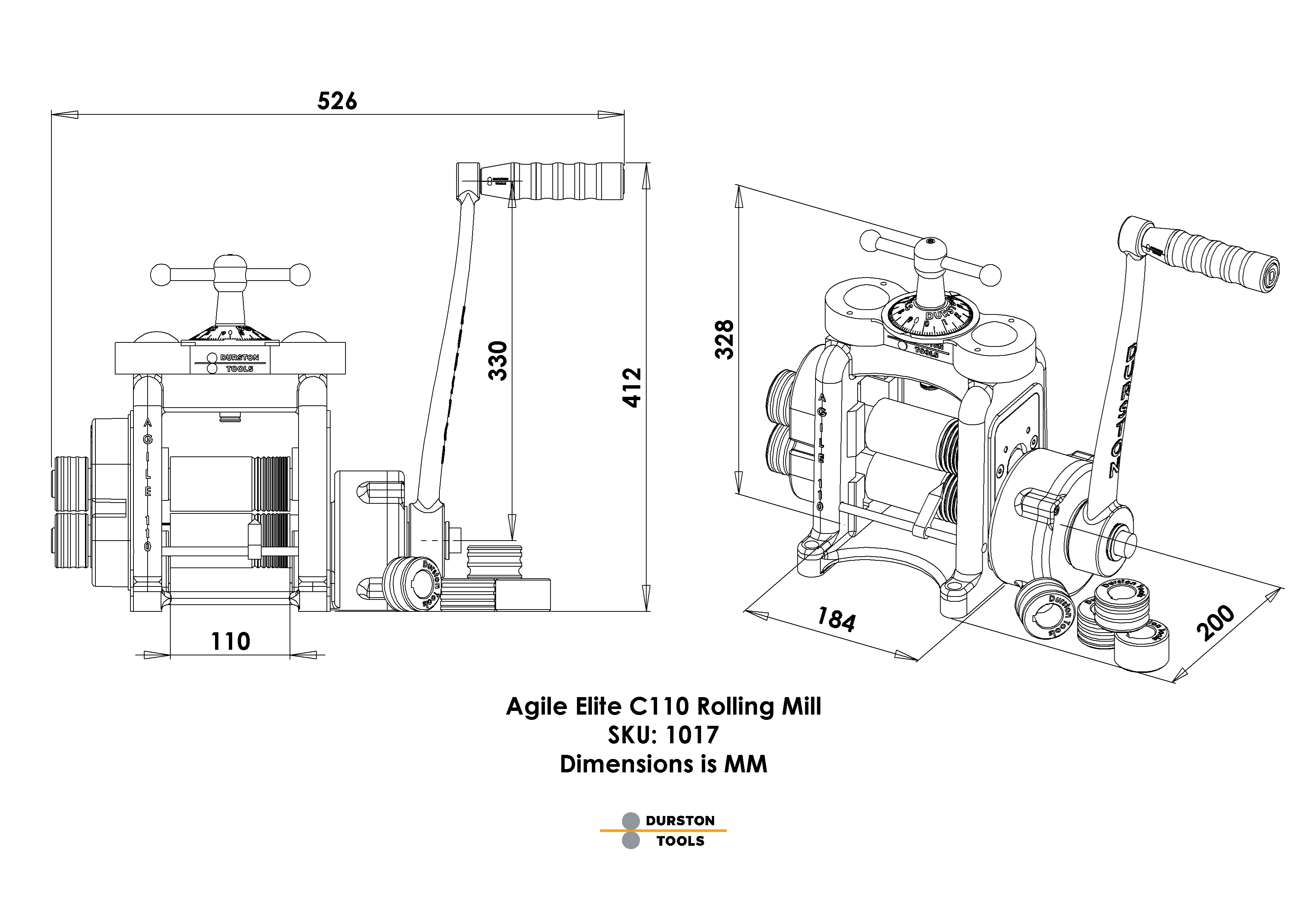 DURSTON wals Agile C110 ELITE
