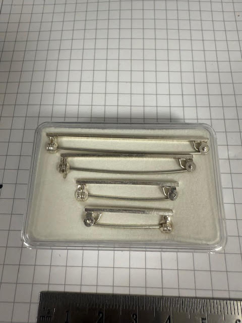 Zilver 925/- oud-showdoosje: 25-50mm