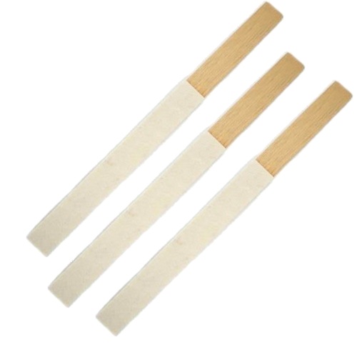 3x zeemleer polijstlat 250mm B-KEUS