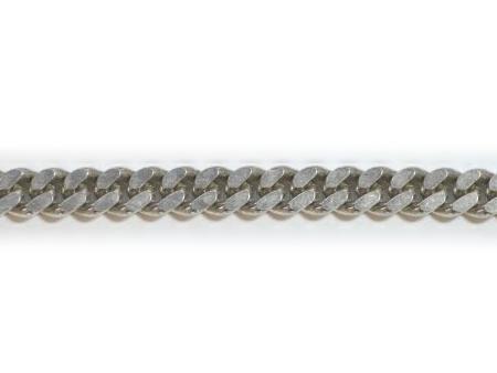 246 cm reststuk Zilver gourmet collier 1,80 mm