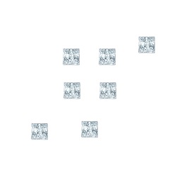Zirconia carré wit H&H 5a 3x3 mm 7x OP=OP