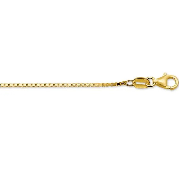 Zilver G-verg venetiaans collier 1,00 mm 42 cm OP=OP