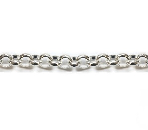 Zilver jasseron massief 3,50 mm RESTSTUK 72 cm