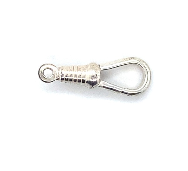 Zilver musqueton 19mm OP=OP