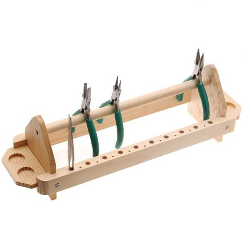 Houder voor tangen & pincetten hout B-KEUZE