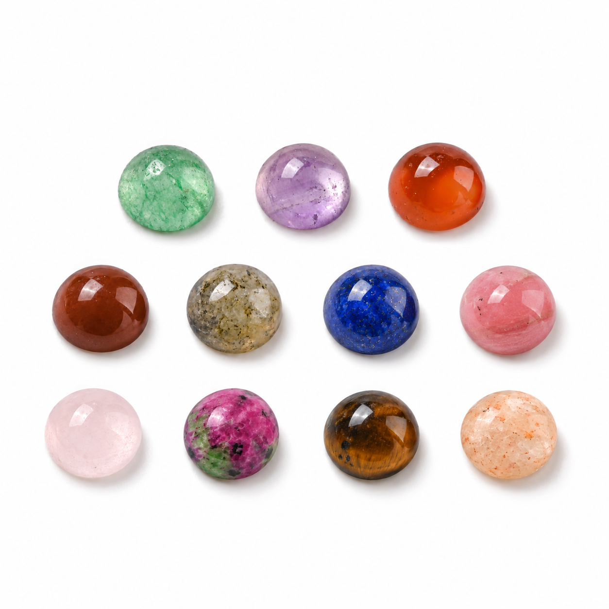 Cabochon set 3,00 mm 11 stuks