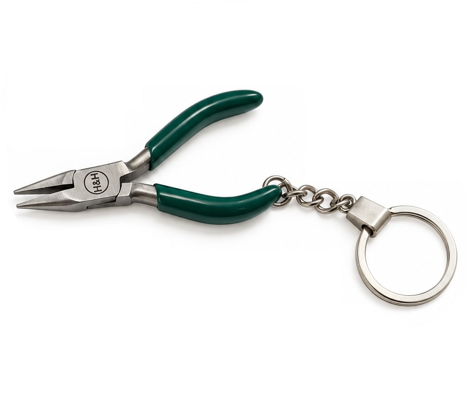 Mini spitsbektang sleutelhanger