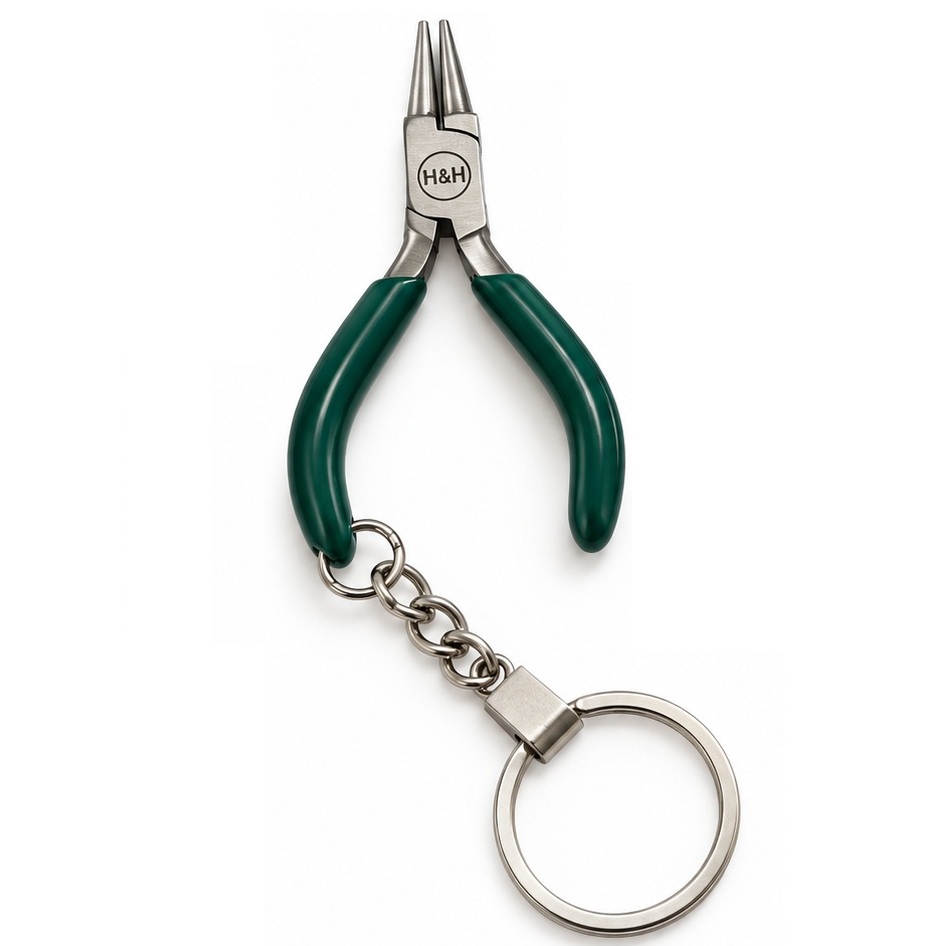 Mini rondbektang sleutelhanger