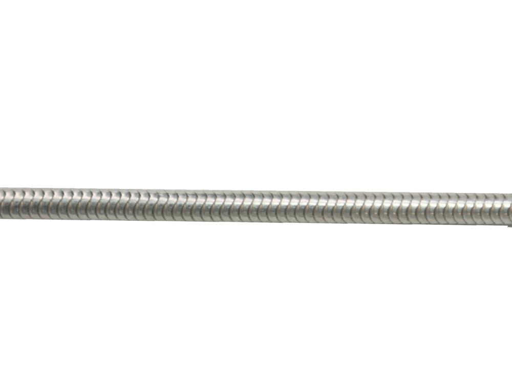 Zilver slangencollier 2,40 mm