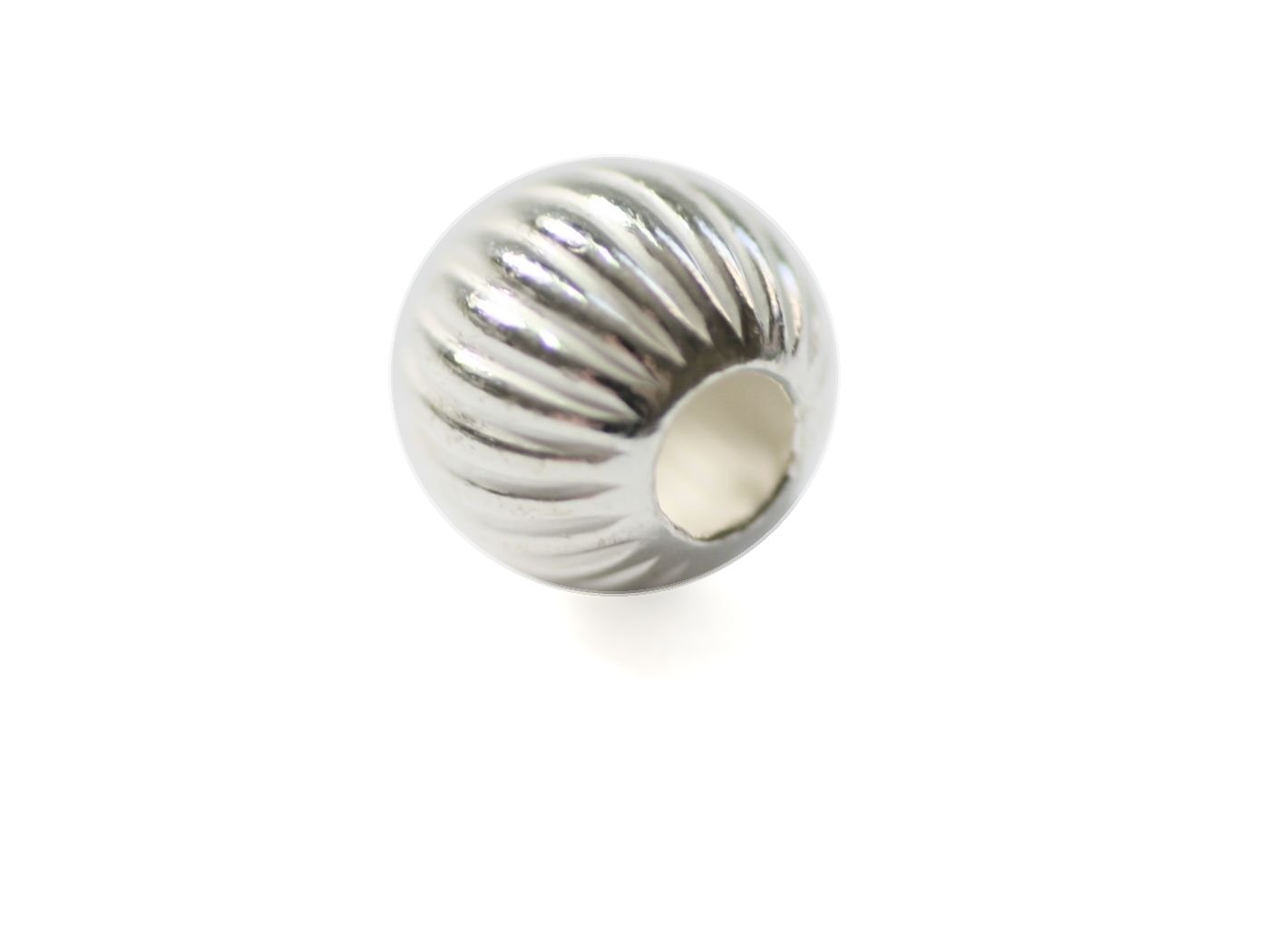 Zilver bal ribbel 3,00 mm